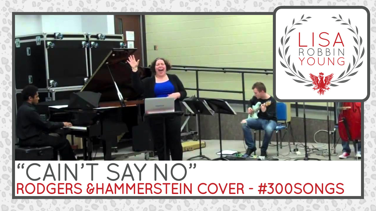 Cain't Say No. Rodgers & Hammerstein Cover.