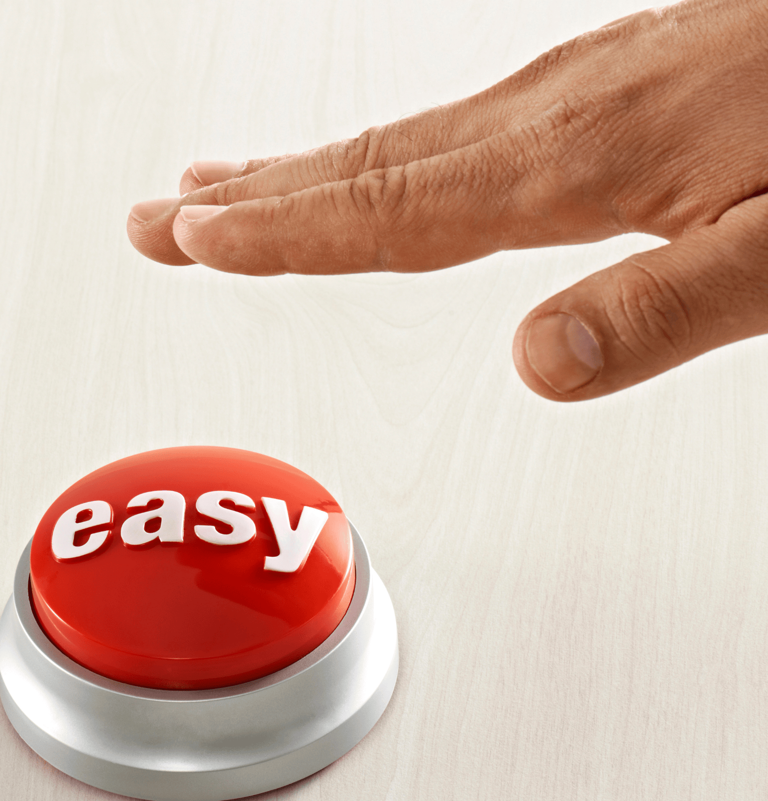 Pressing the Easy button